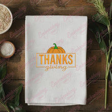 Thanksgiving Blessings Embroidery Design