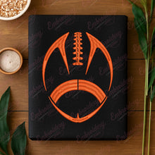 American Football LinArt Embroidery Design