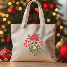 Cute Christmas Reindeer In A Cup Embroidery Design