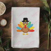 Cute Thanksgiving Turkey Embroidery Design