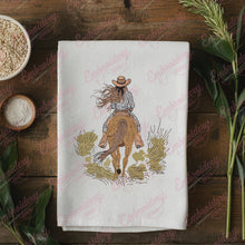Cute Cowgirl Machine Embroidery Design