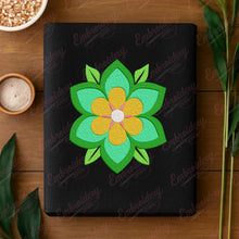 Lotus Flower Embroidery Design