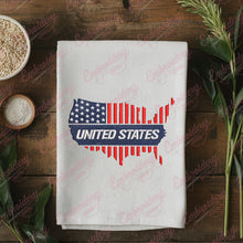 United States Embroidery Design
