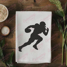 American Football Player Embroidery Design