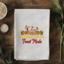 I Woke Up In Feast Mode Thanksgiving Embroidery Design