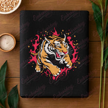 Tiger Splash Embroidery Design