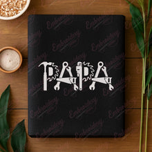 Papa Tools Embroidery Design