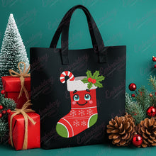 Cute Christmas Stocking Embroidery Design