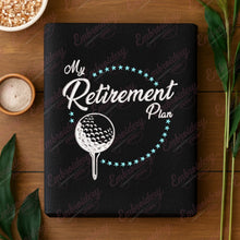 Golf Retirement Plan Embroidery Design