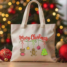 Merry Christmas Decorations Embroidery Design