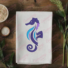 Elegant Seahorse Embroidery Design