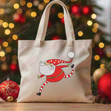 Funny Roller Skating Santa Christmas Embroidery Design