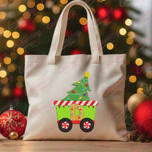 Christmas Train Delight Embroidery Design
