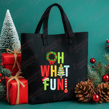 Oh What Fun Christmas Embroidery Design