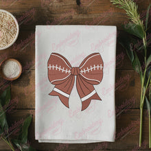 American Football Simple Bow Embroidery Design