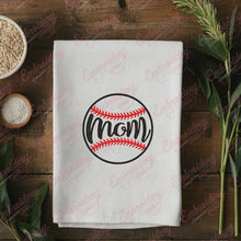 Baseball Mom Machine Embroidery Design