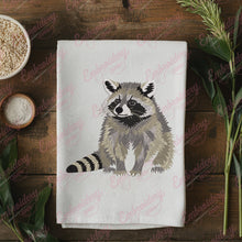 Cute Raccoon Embroidery Design