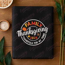Family Thanksgiving Embroidery Design