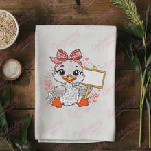 Baby Duck Embroidery Design
