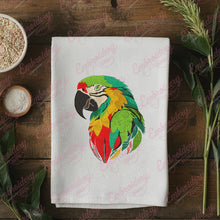 Macaw Parrot Machine Embroidery Design