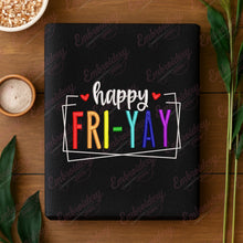 Happy Friday Teacher Embroidery Design