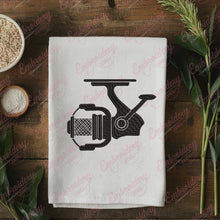 Fishing Reel Embroidery Design