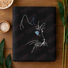 Cat Faces Machine Embroidery Design