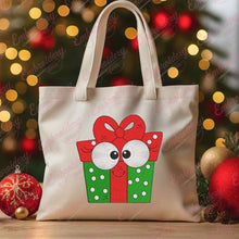 Cartoon Christmas Gift Box Embroidery Design