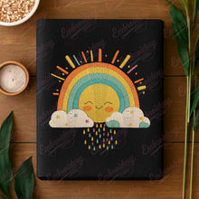 Sunshine Rainbow Embroidery Design