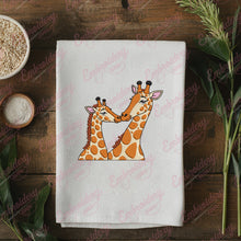 Two Giraffe Machine Embroidery Design