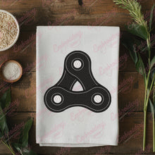 Bike Chain Embroidery Design