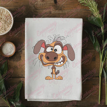 Cute & Crazy Dog Embroidery Design
