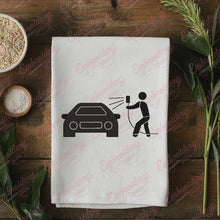 Car Washing Embroidery Design