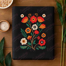 Colorful Spring Flowers Embroidery Design