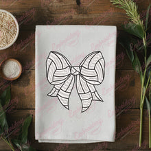 Volleyball Simple Bow Embroidery Design