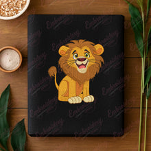 Funny Lion Embroidery Design