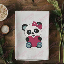 Cute Panda Girl Embroidery Design
