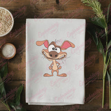 Funny Crazy Dog Embroidery Design