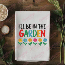 I'll Be In The Garden Embroidery Design