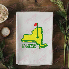 Golf Master Embroidery Design