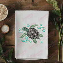 Turtle Embroidery Design