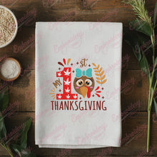 My First Thanksgiving With Turkey Embroidery Design