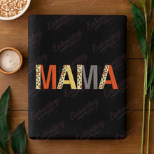 Boho and Leopard Mama Embroidery Design