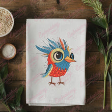 Crazy Bird Machine Embroidery for Hoop Sizes