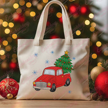Festive Christmas Truck Embroidery Design