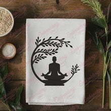 Buddha Yoga Embroidery Design