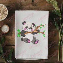 Cute Panda Machine Embroidery Design