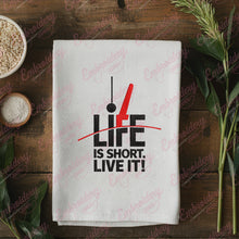Life Is Short, Live It Digital Embroidery Design