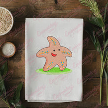 Cute Cartoon Starfish Embroidery Design