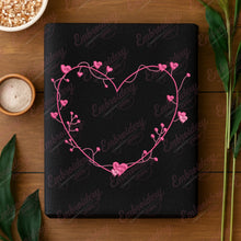 Floral Heart Embroidery Pattern